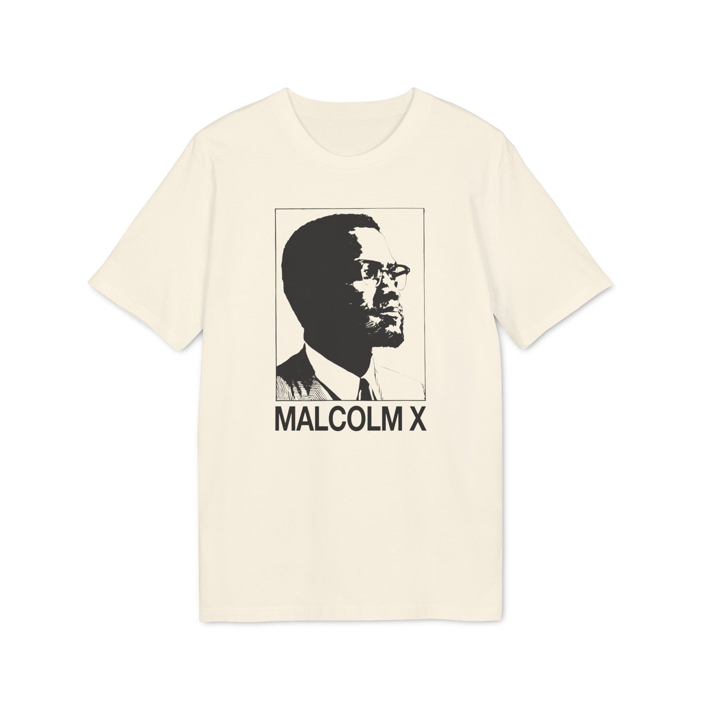 Malcolm X Camiseta (Algodón Orgánico)