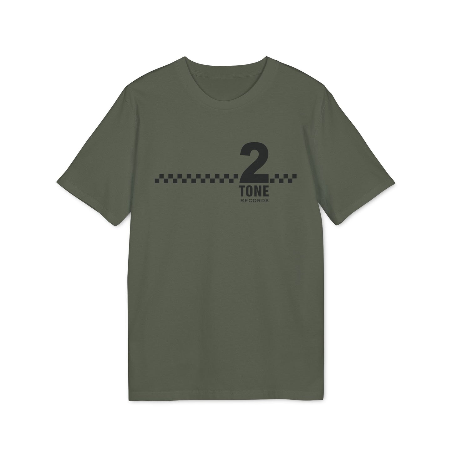 2 Tone Checks Camiseta (Algodón Orgánico)
