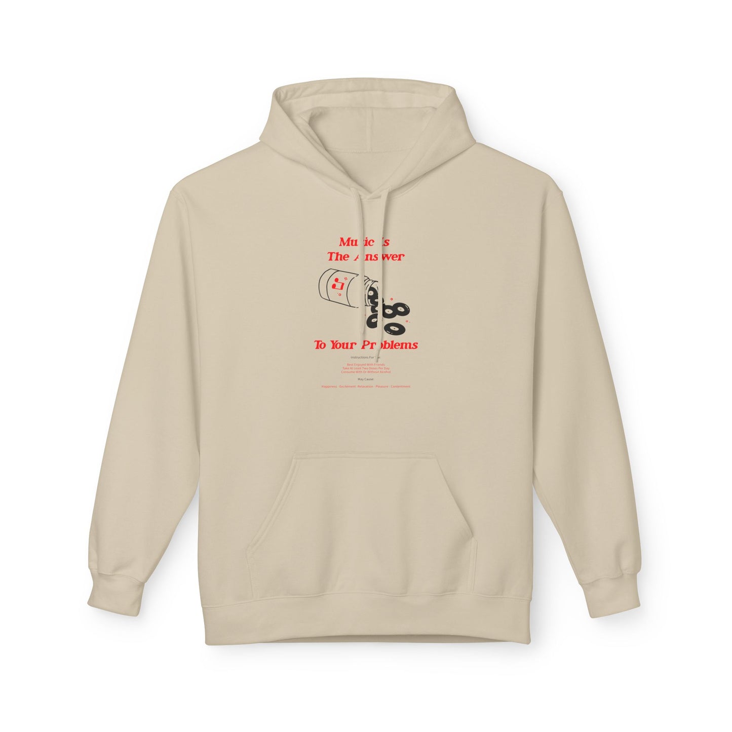 Music Is The Answer Sudadera Con Capucha
