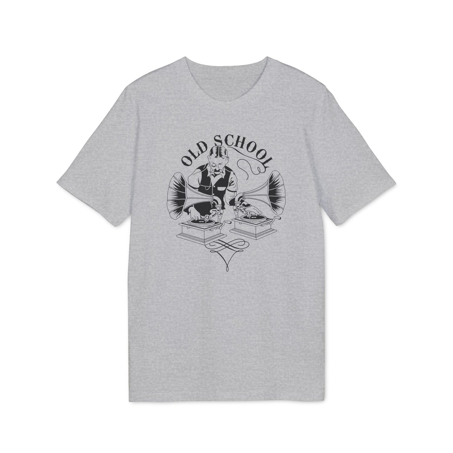 Old School DJ Camiseta (Algodón Orgánico)