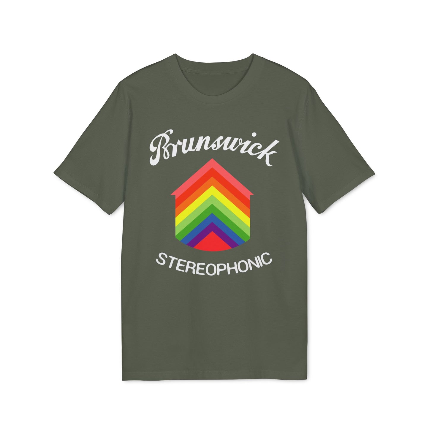 Brunswick Records Stereophonic Camiseta (Algodón Orgánico)