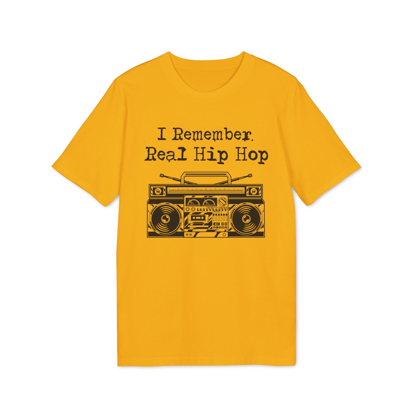 I Remember Real Hip Hop Camiseta (Algodón Orgánico)