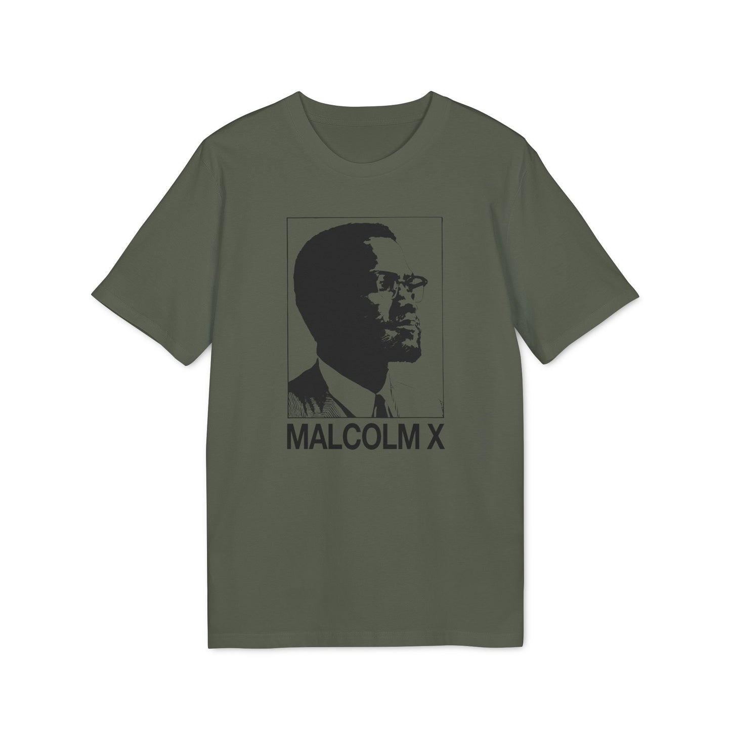 Malcolm X Camiseta (Algodón Orgánico)