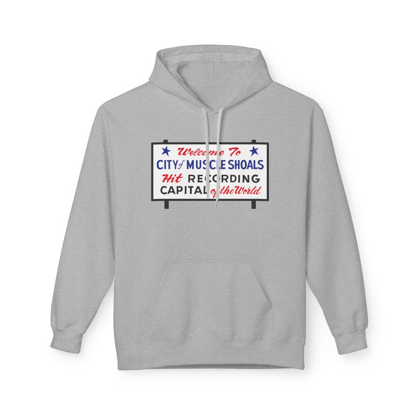Welcome To Muscle Shoals Sudadera Con Capucha