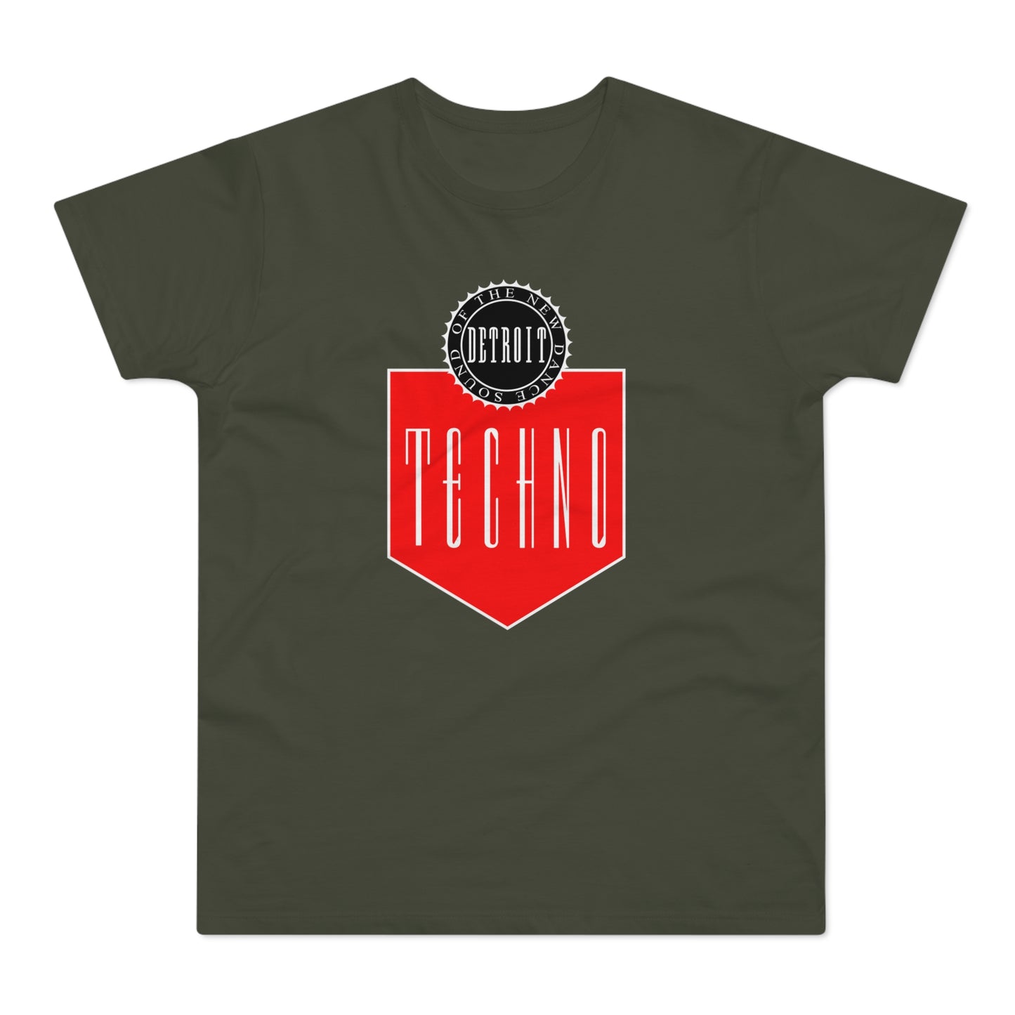 Detroit Sound Of Techno Camiseta (Estándar)