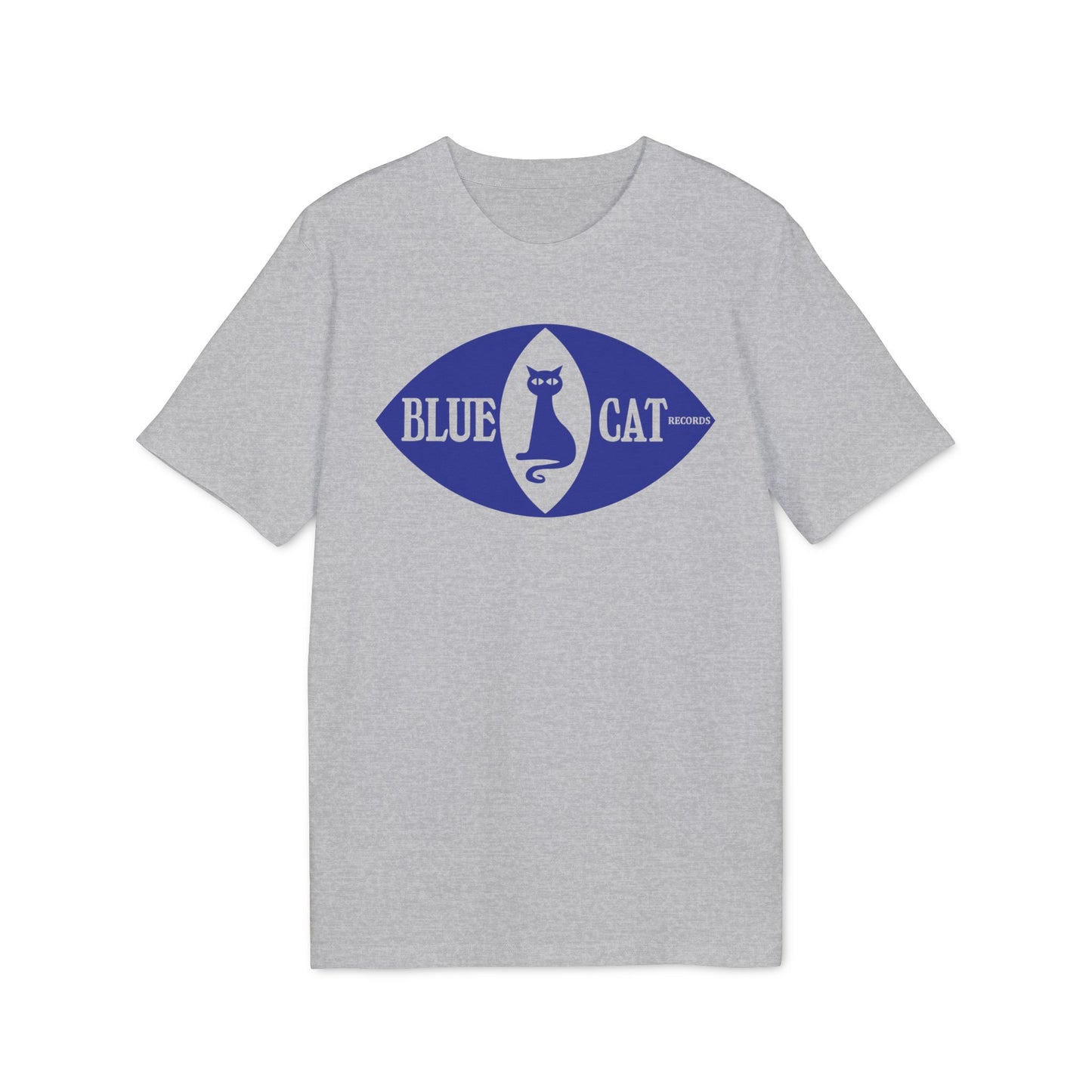 Blue Cat Records Eye Camiseta (Algodón Orgánico)