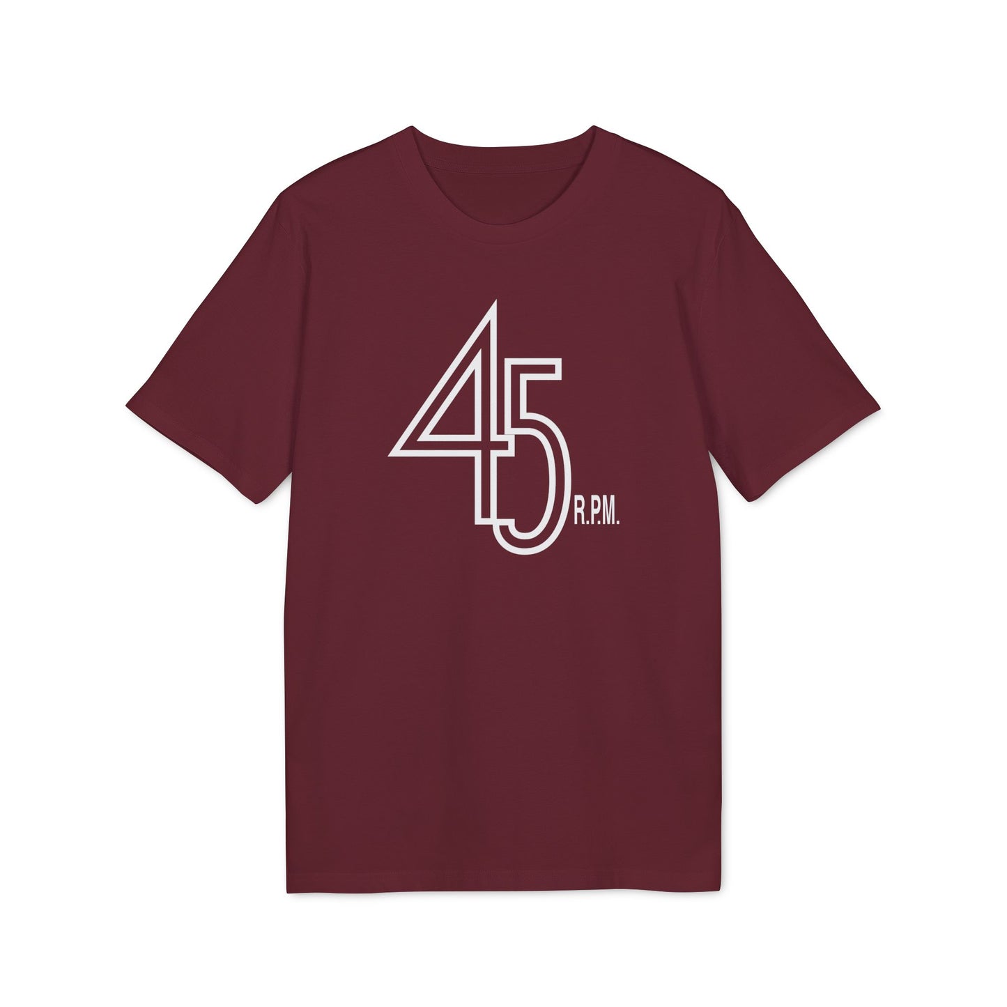 45 RPM Camiseta (Algodón Orgánico)