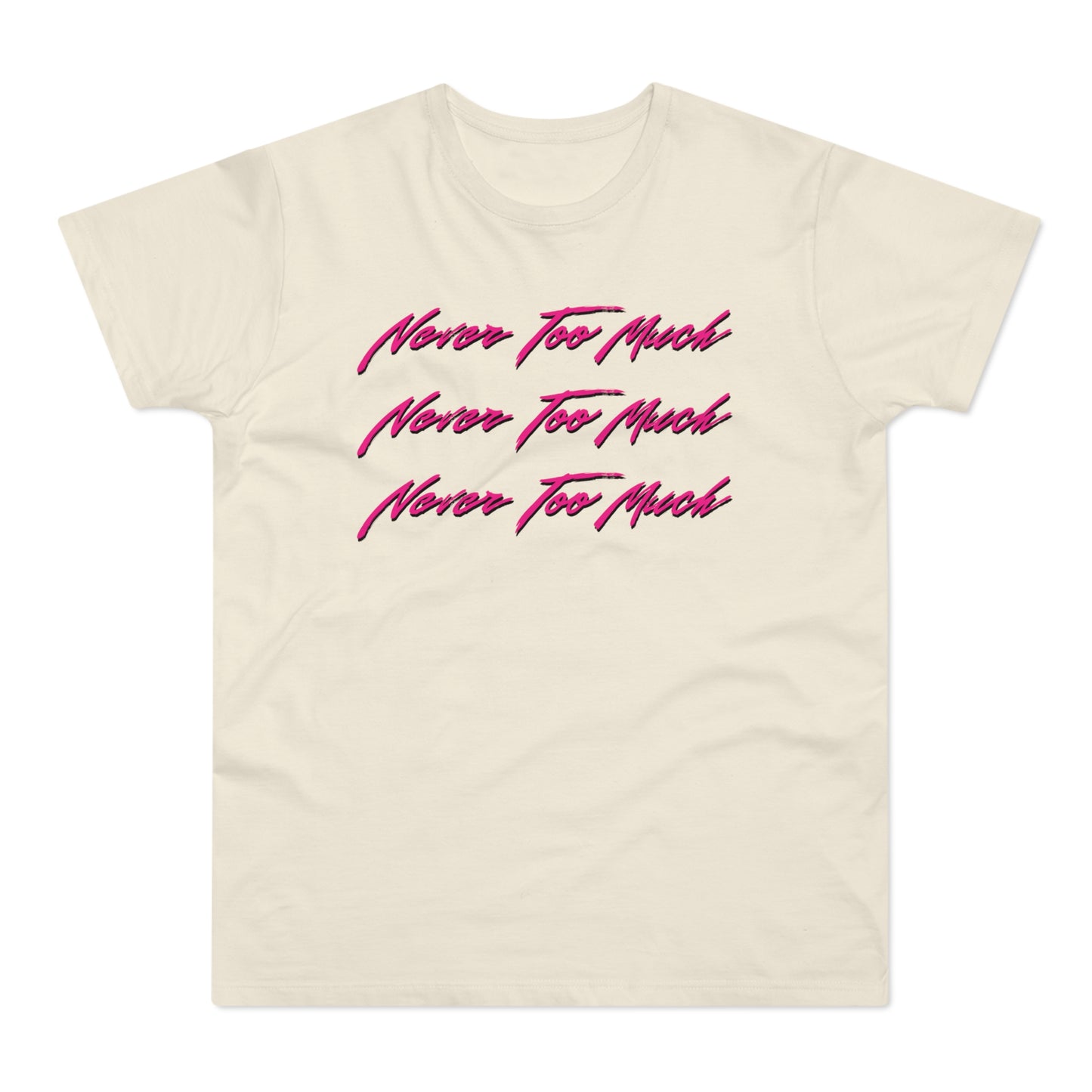 Never Too Much Luther Vandross Camiseta (Estándar)
