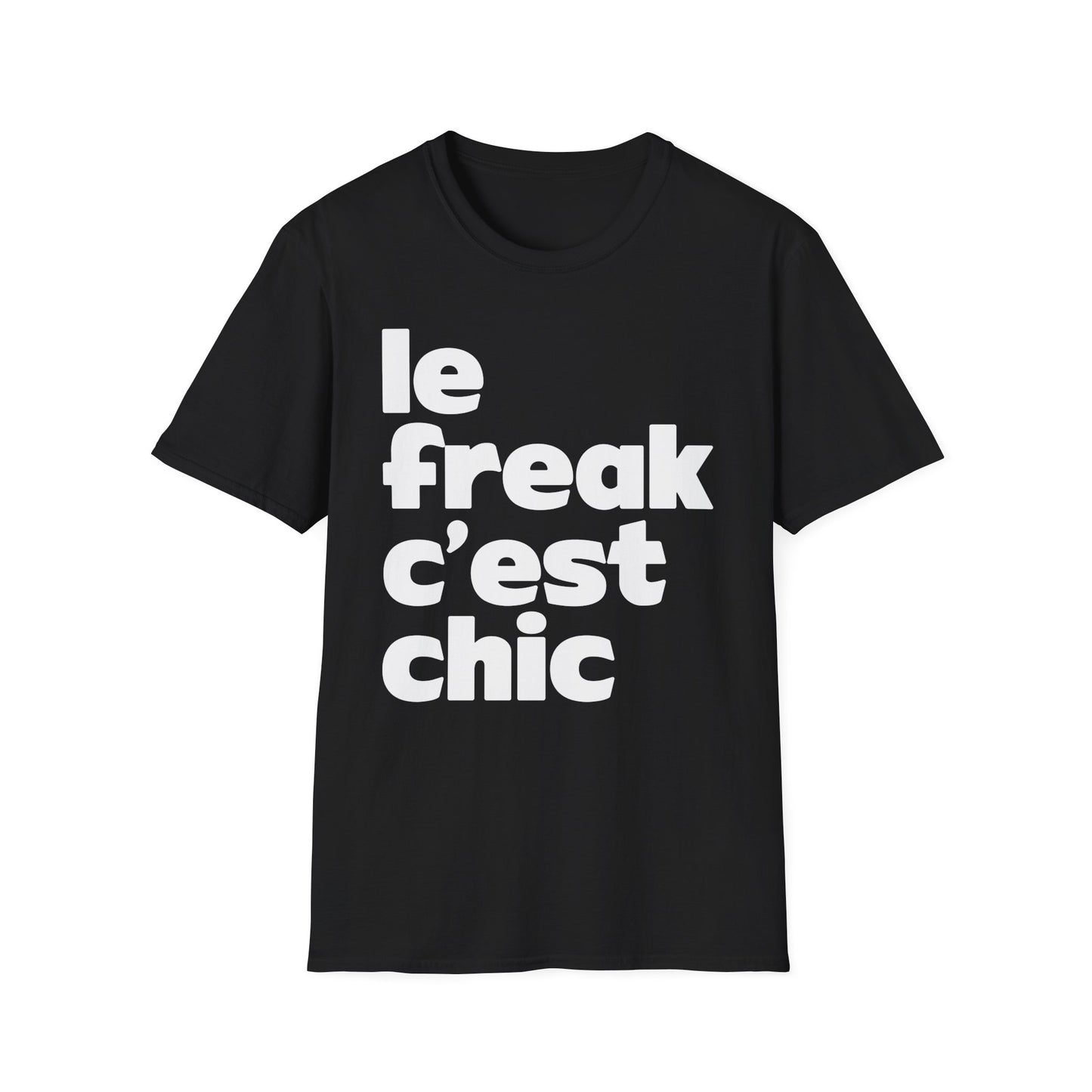 Chic Le Freak Lyrics Camiseta