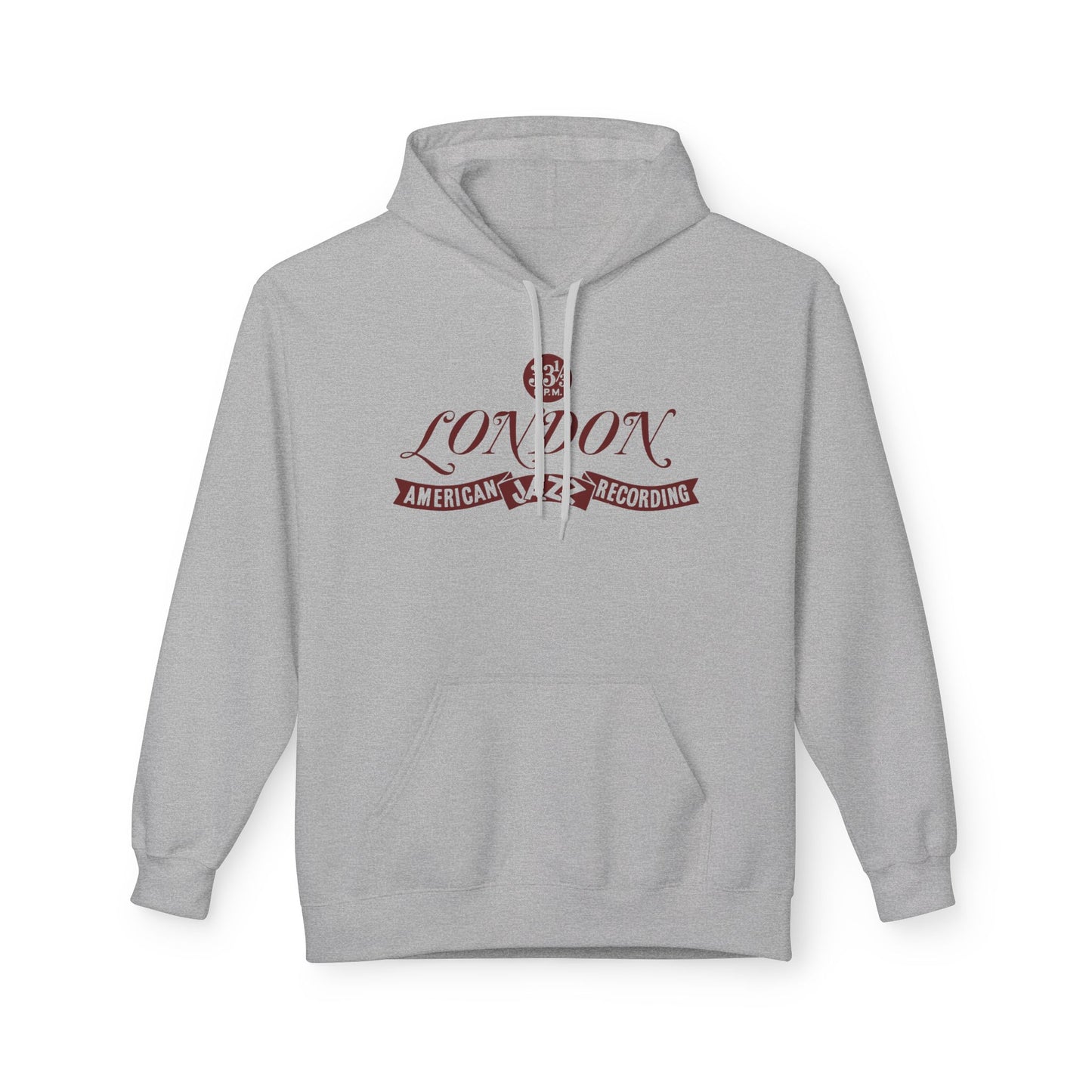 London Records American Jazz Sudadera Con Capucha