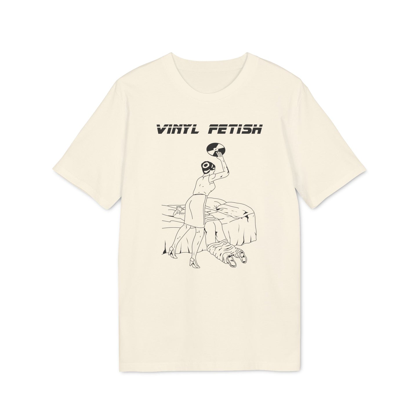 Vinyl Fetish Camiseta (Algodón Orgánico)
