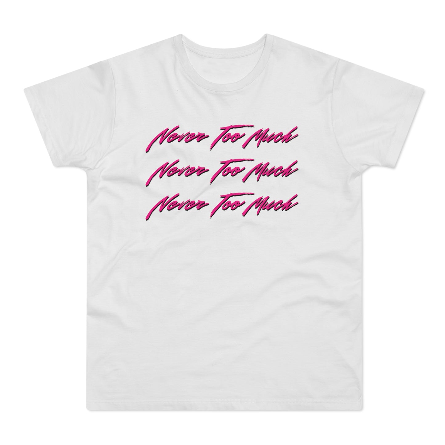 Never Too Much Luther Vandross Camiseta (Estándar)