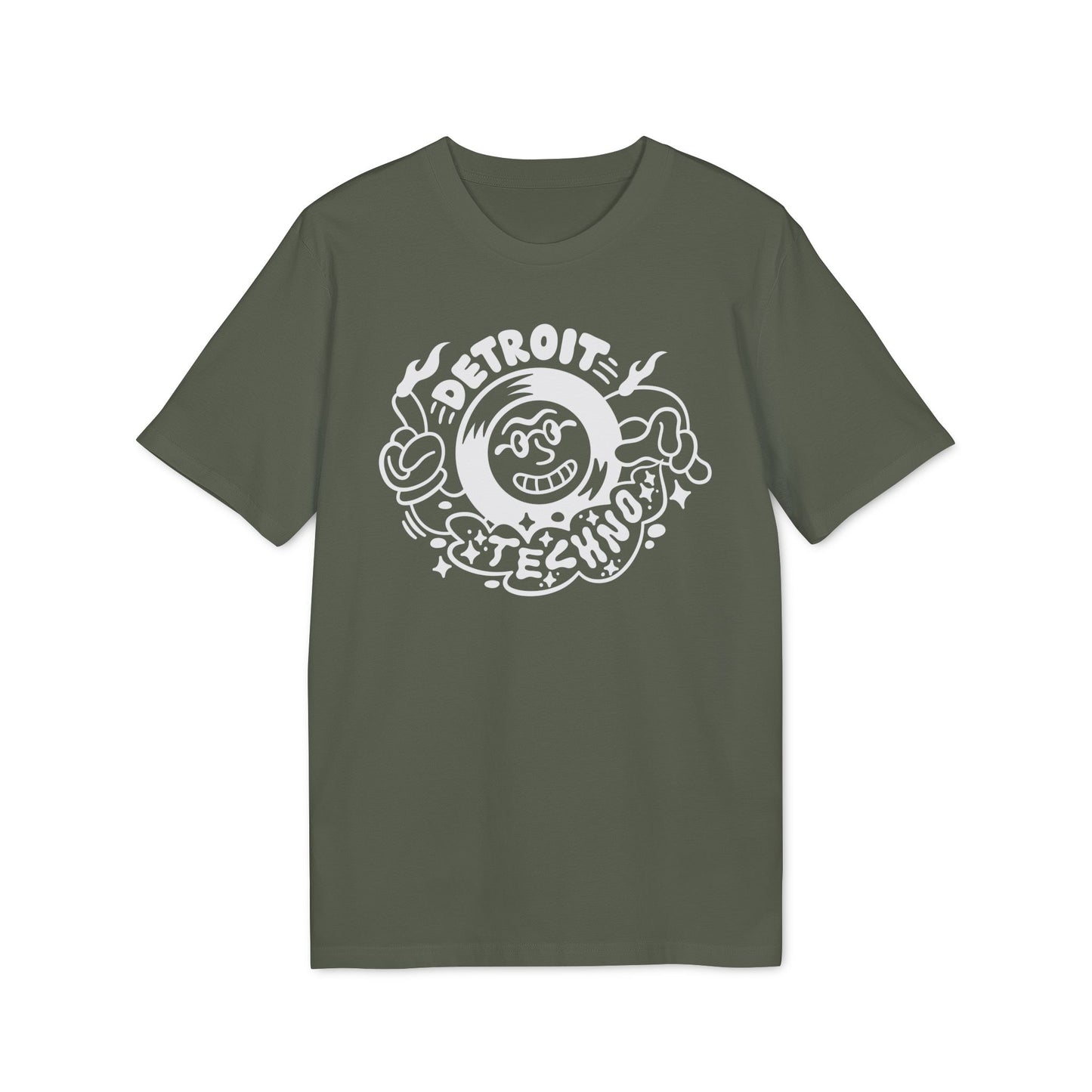 Detroit Techno 2 Camiseta (Algodón Orgánico)