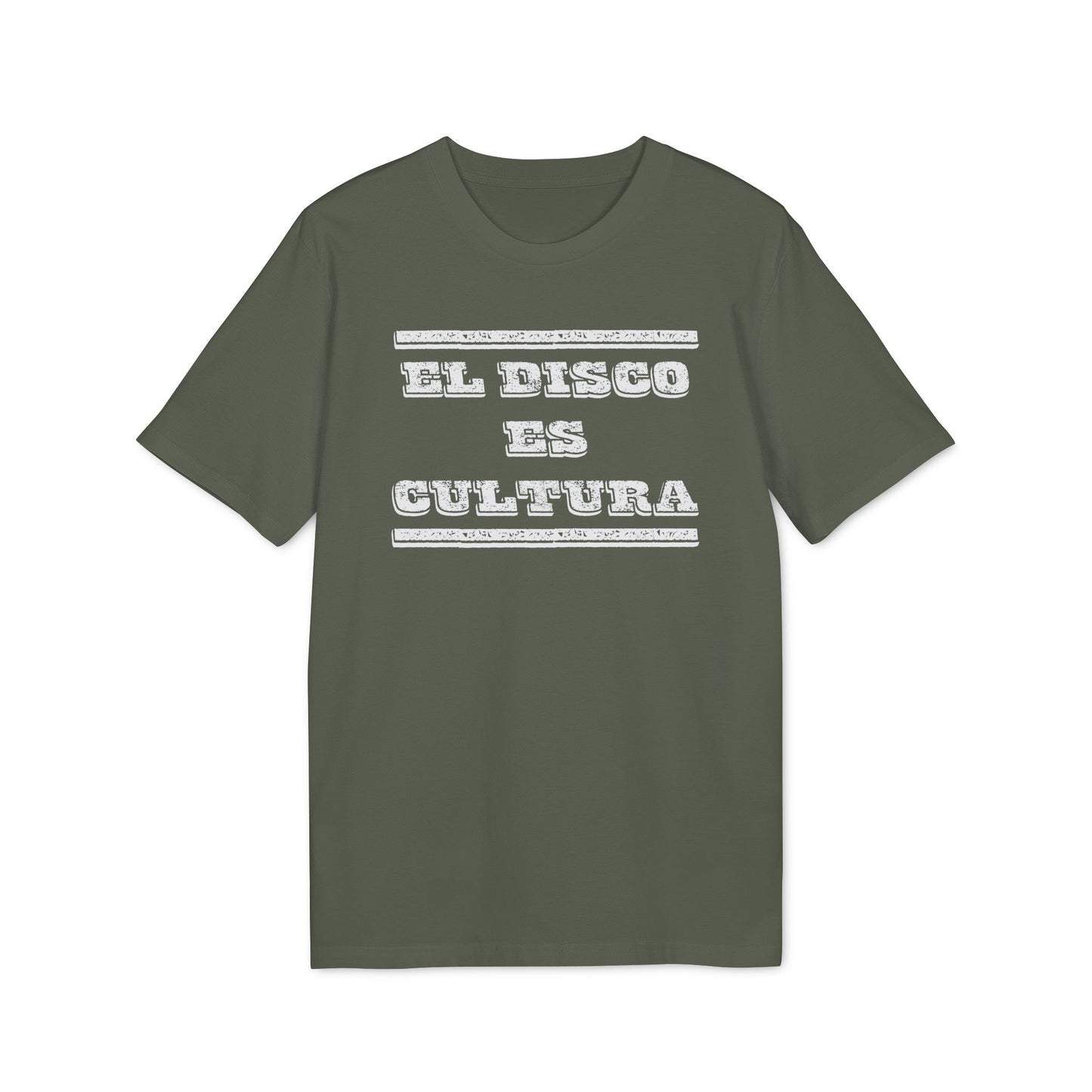 El Disco Es Cultura Camiseta (Algodón Orgánico)