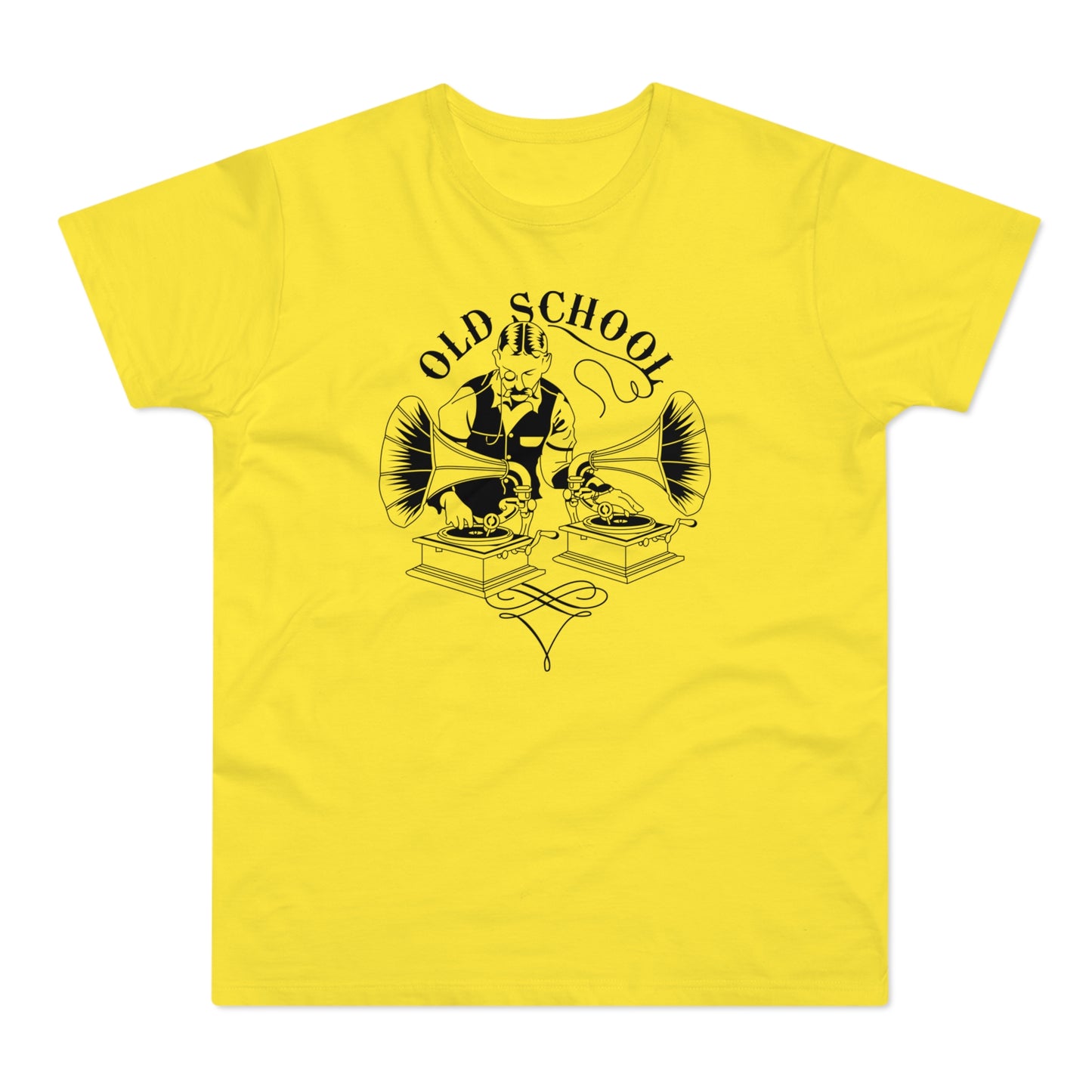 Old School DJ Camiseta (Estándar)
