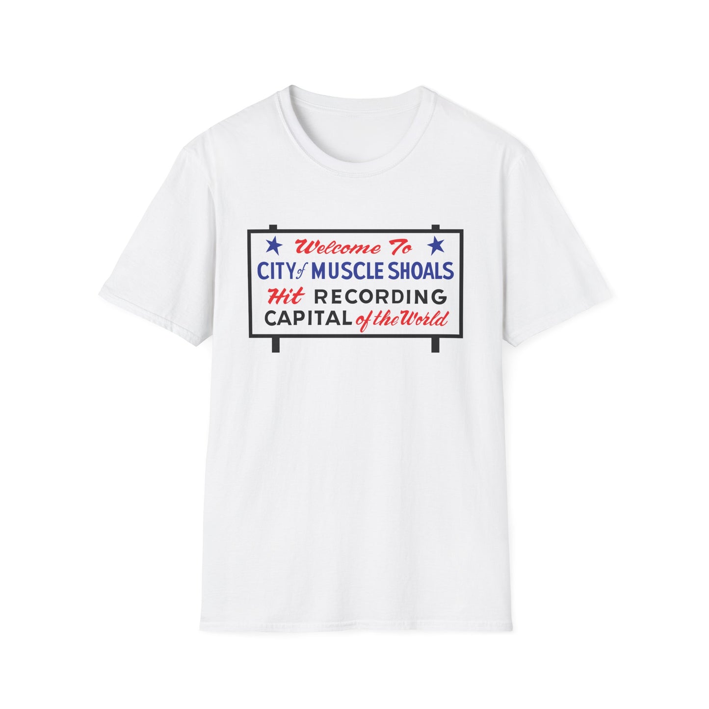 Welcome To Muscle Shoals Camiseta