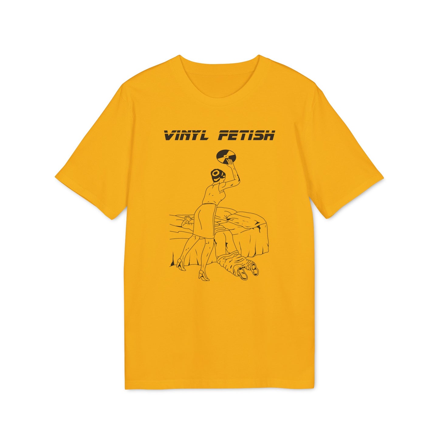 Vinyl Fetish Camiseta (Algodón Orgánico)