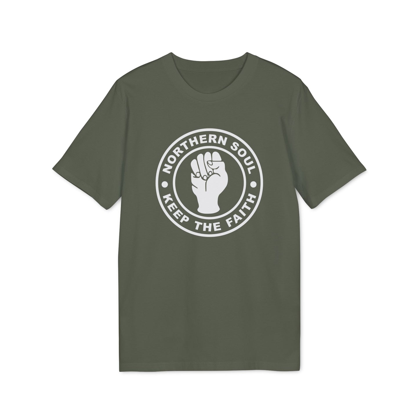 Northern Soul Keep The Faith Camiseta (Algodón Orgánico)