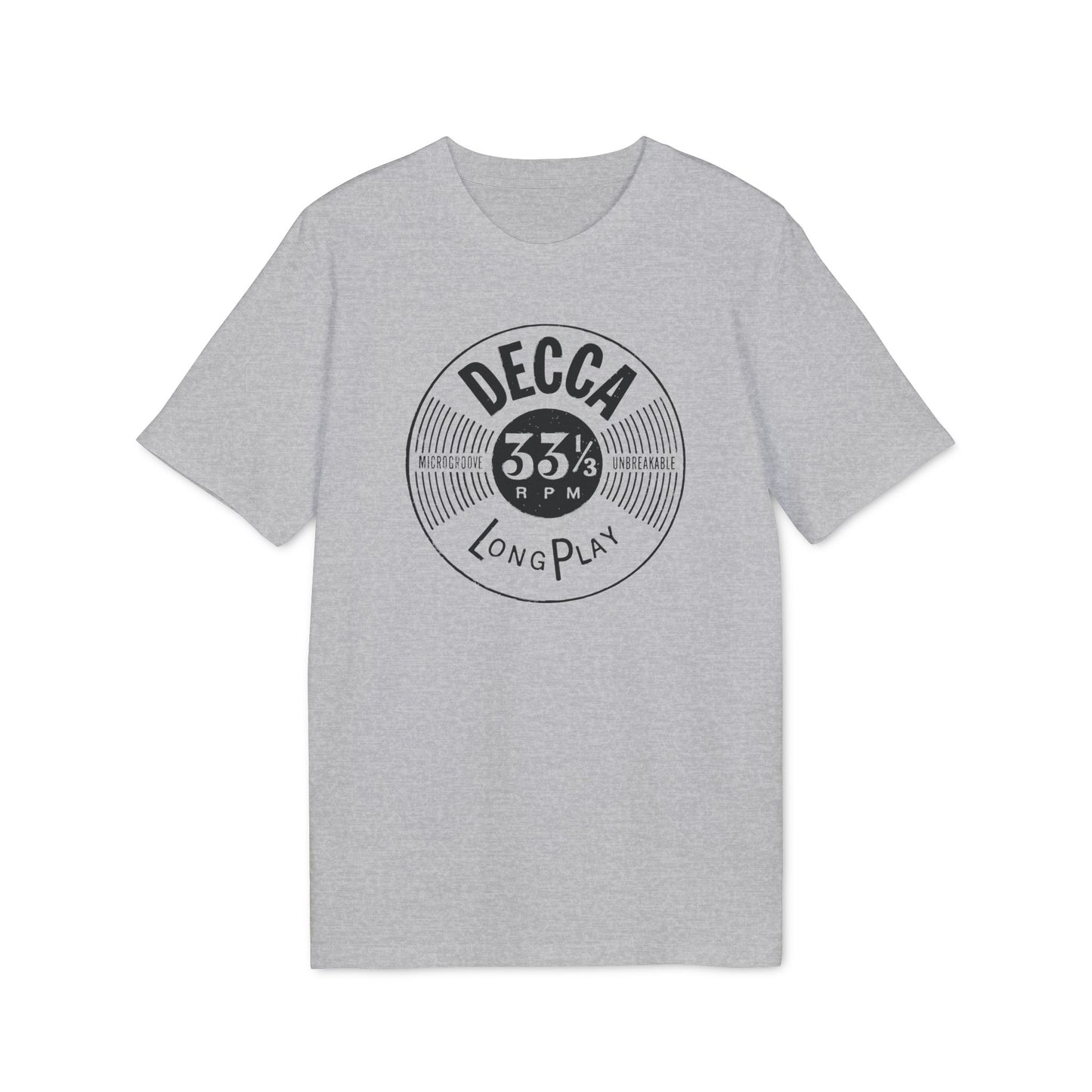 Decca Records Long Play Camiseta (Algodón Orgánico)