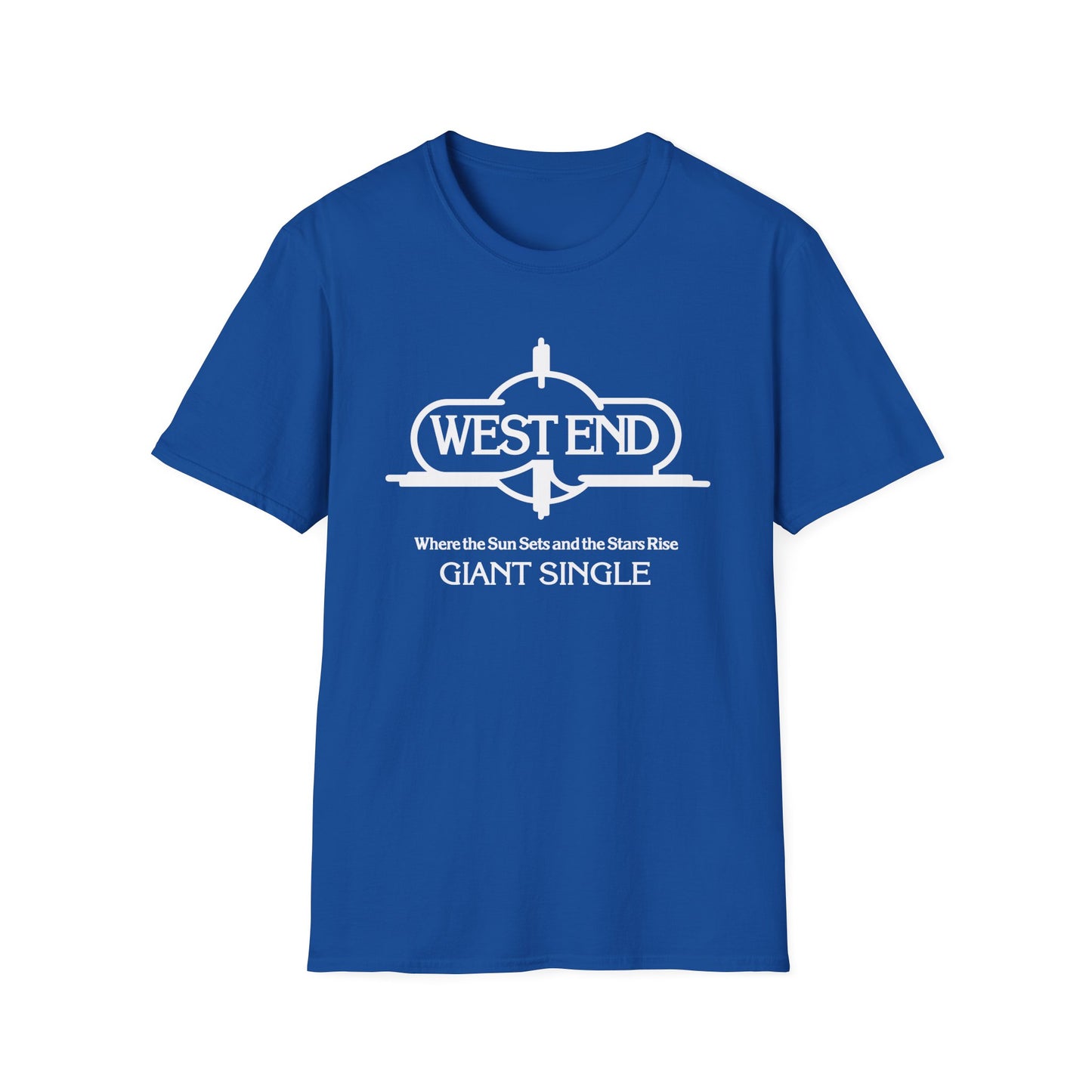 West End Records "Where The Sun Sets" Camiseta (Colección Ligera) | 4 x 3 Promoción