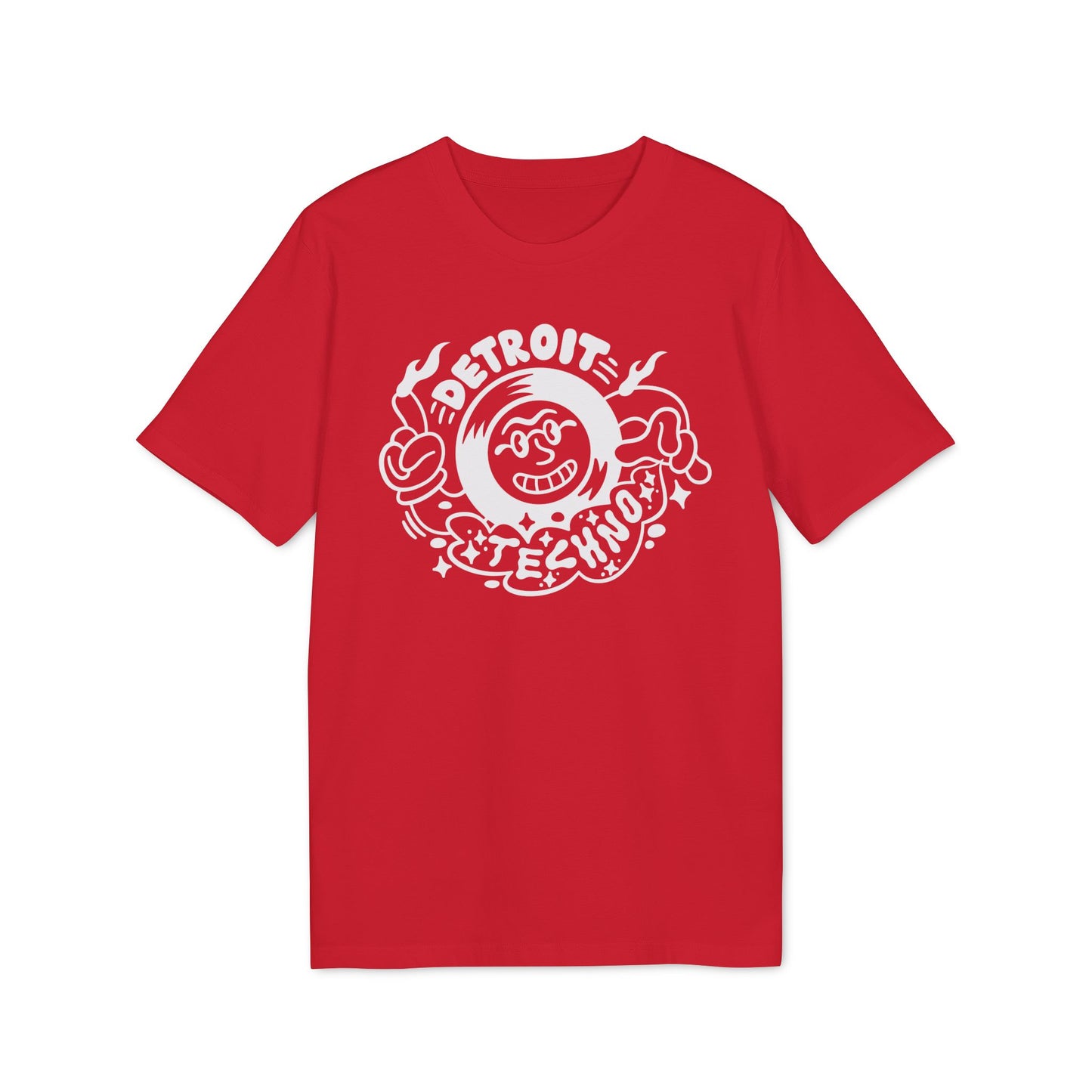 Detroit Techno 2 Camiseta (Algodón Orgánico)
