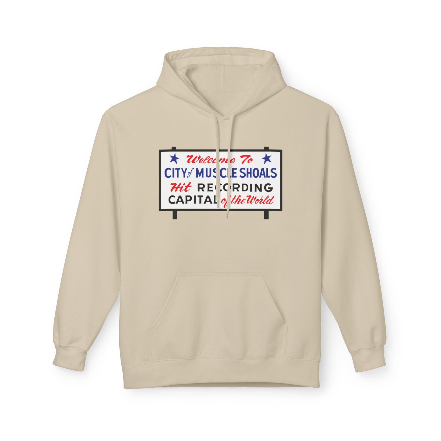 Welcome To Muscle Shoals Sudadera Con Capucha
