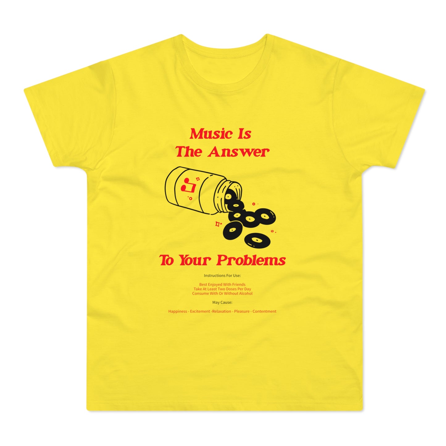 Music Is The Answer Camiseta (Estándar)