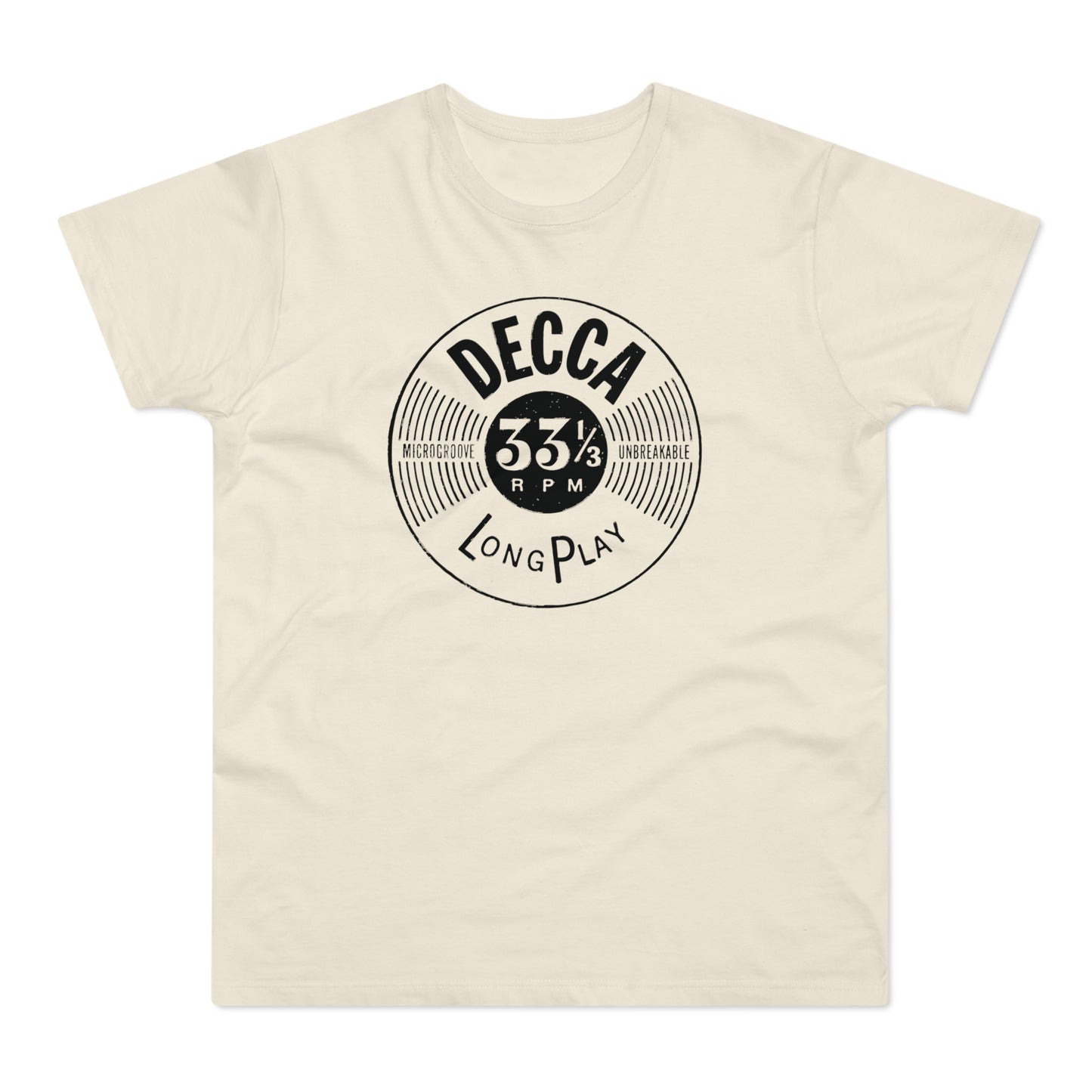 Decca Records Long Play Camiseta (Estándar)
