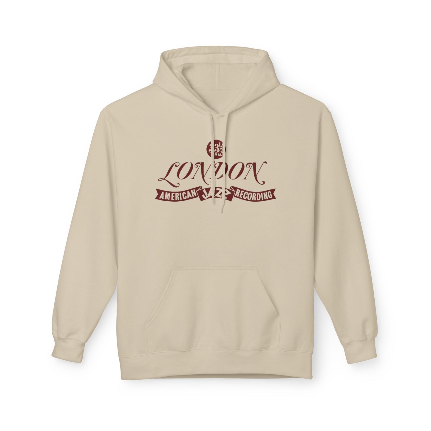 London Records American Jazz Sudadera Con Capucha