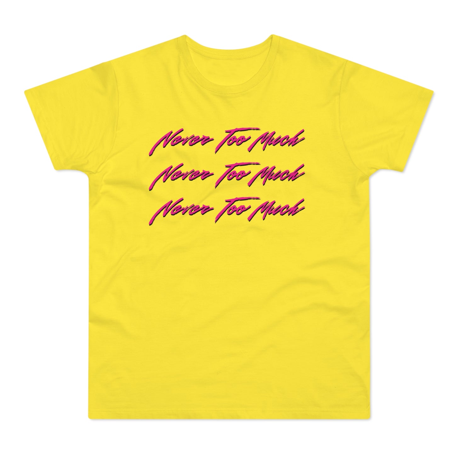 Never Too Much Luther Vandross Camiseta (Estándar)