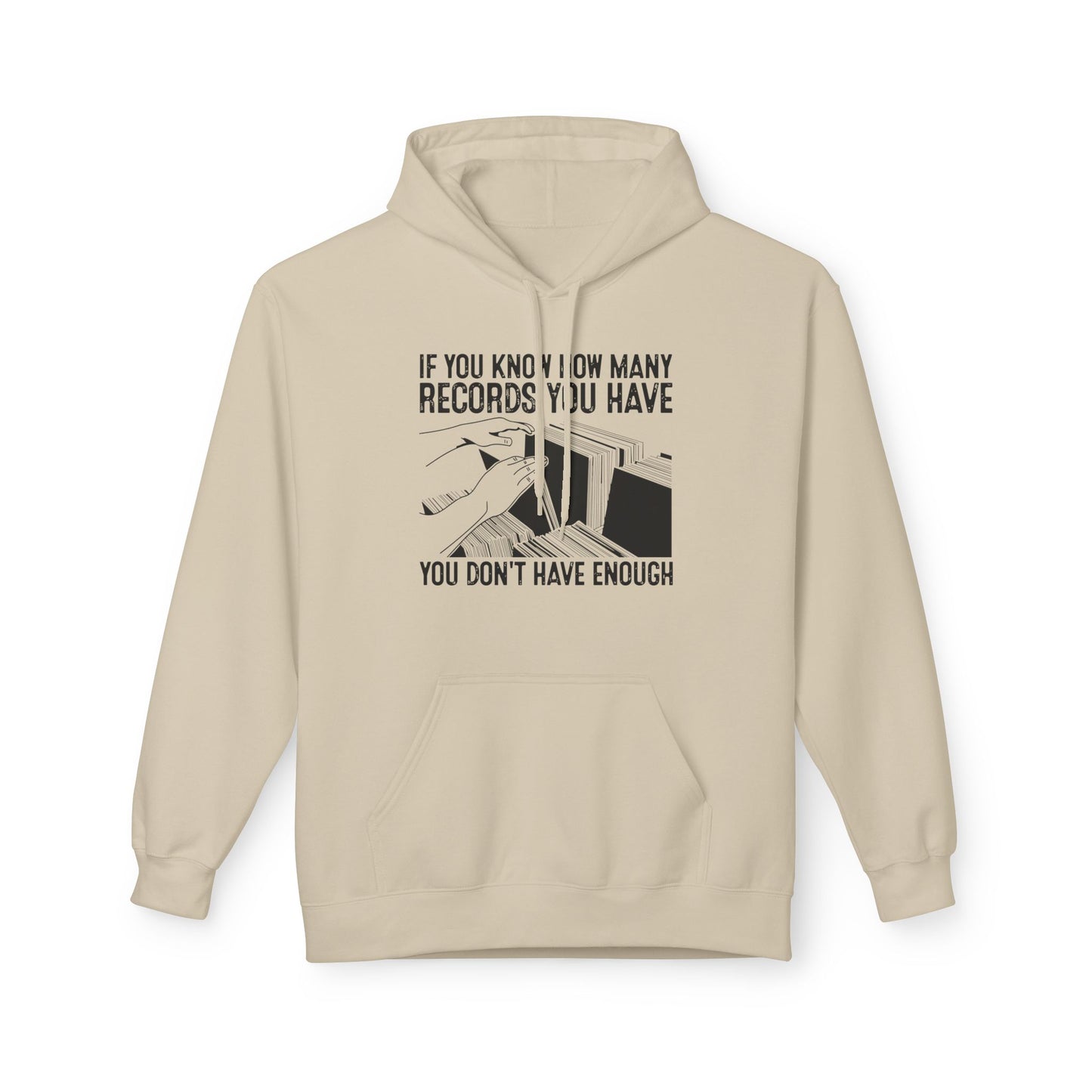 If You Know How Many Records You Have Sudadera Con Capucha