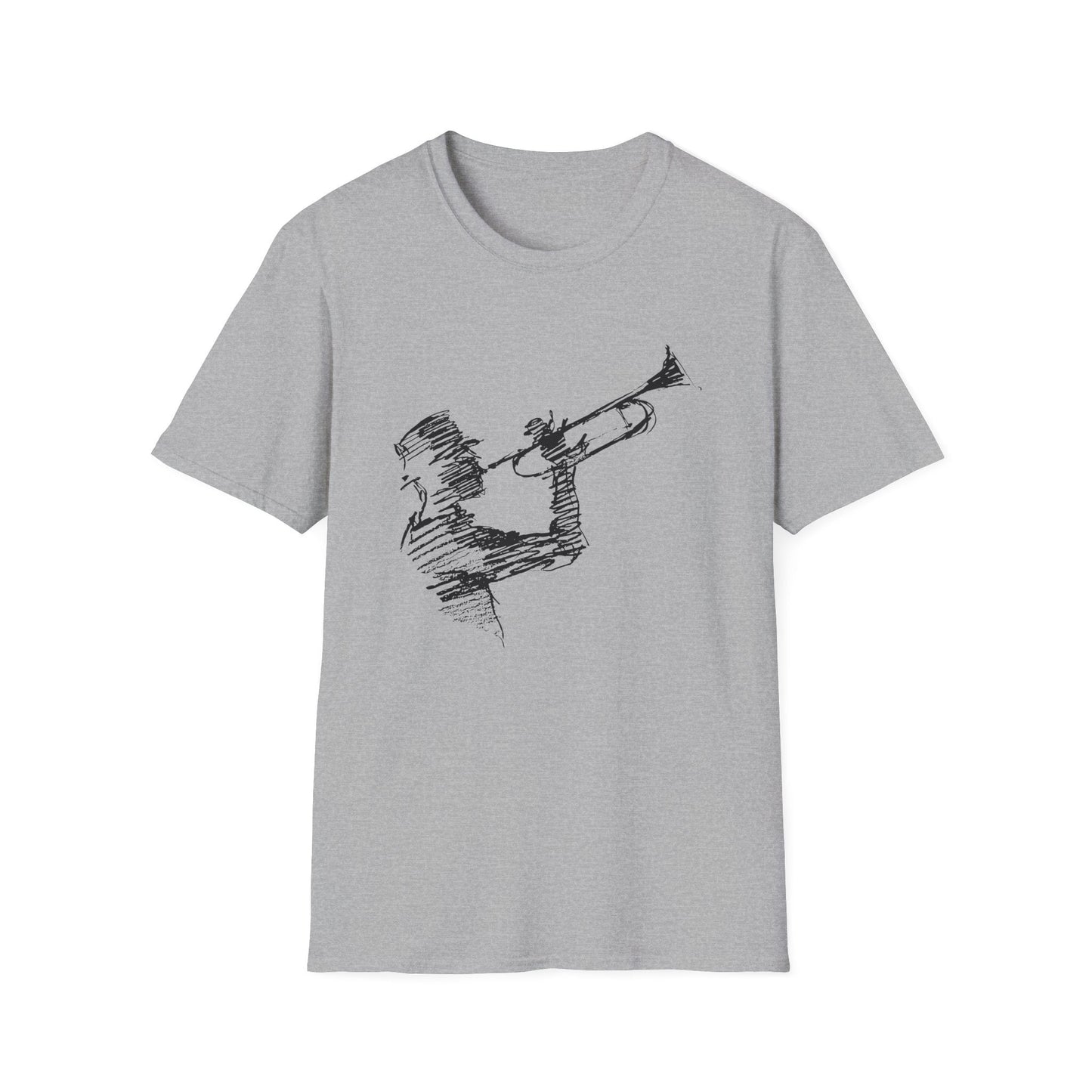Jazz Trumpet Guy T Shirt (2XL) - BLACK FRIDAY - ÚLTIMA UNIDAD - 50 % DE DESCUENTO