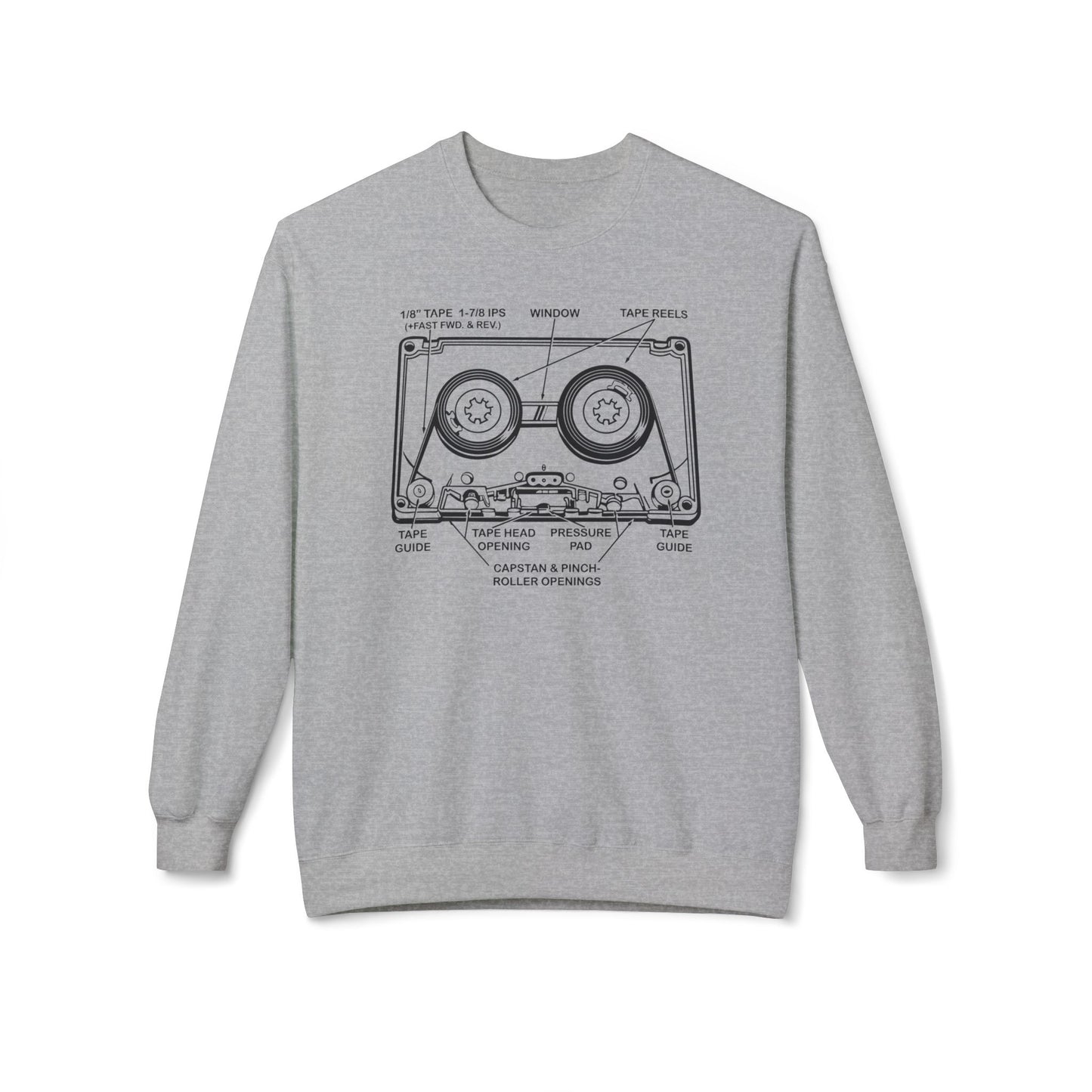 How It Works: Cassette Tape Sudadera