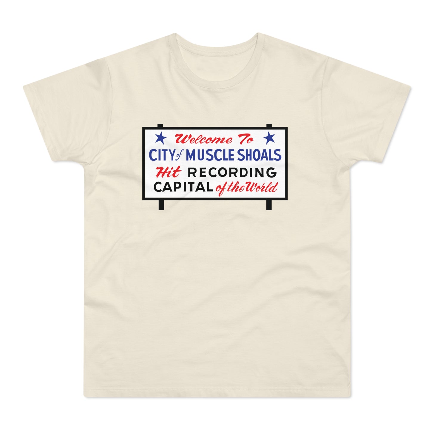 Welcome To Muscle Shoals Camiseta (Estándar)