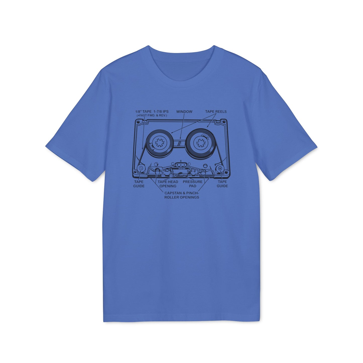 How It Works: Cassette Tape Camiseta (Algodón Orgánico)