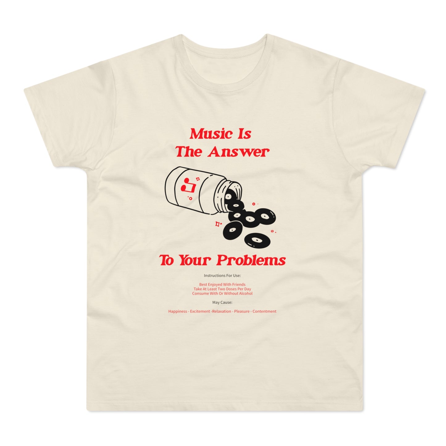 Music Is The Answer Camiseta (Estándar)
