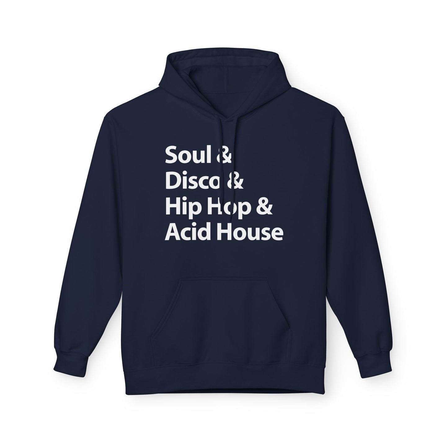 Soul Disco Hip Hop Acid House Sudadera Con Capucha