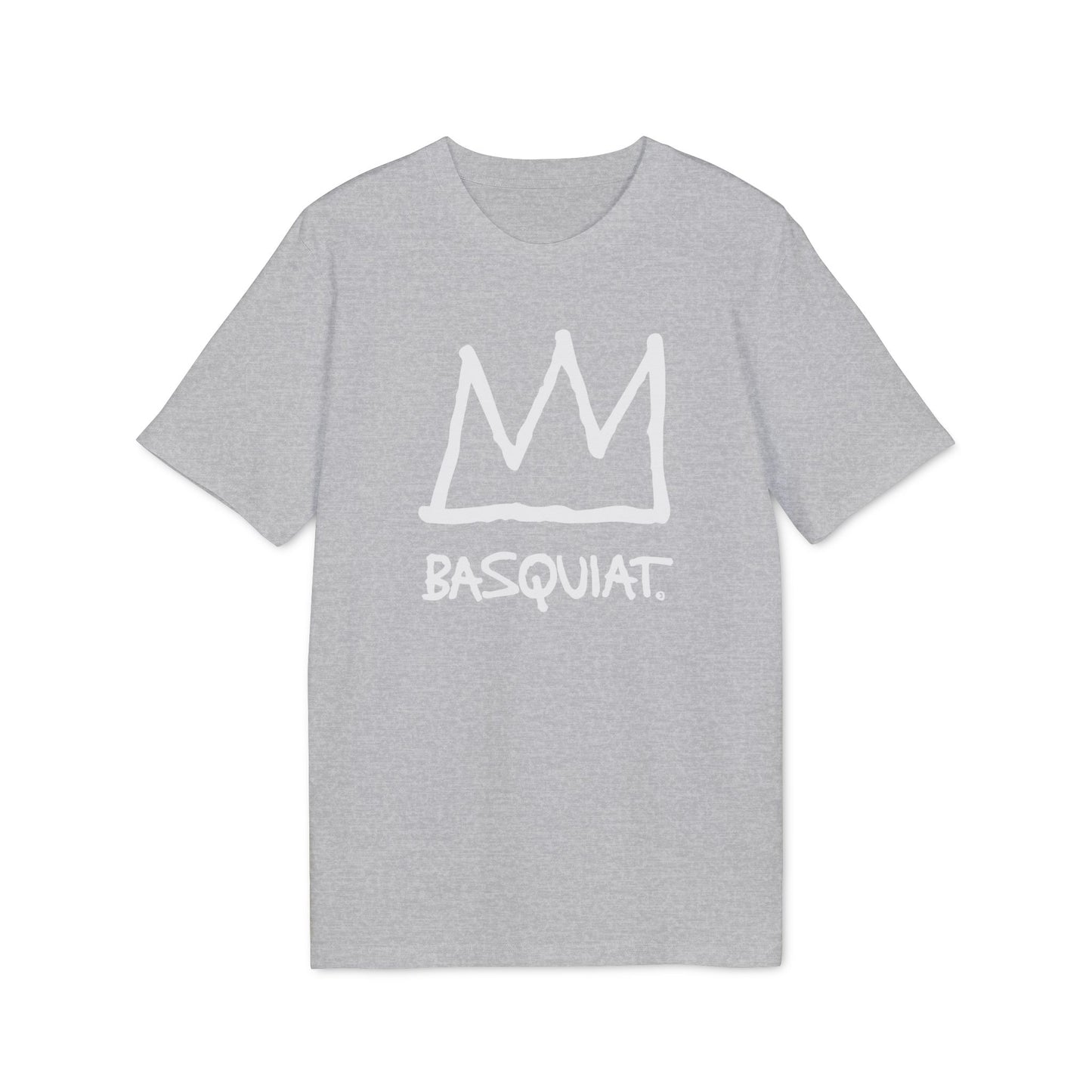 Jean Michel Basquiat Crown Logo Camiseta (Algodón Orgánico)
