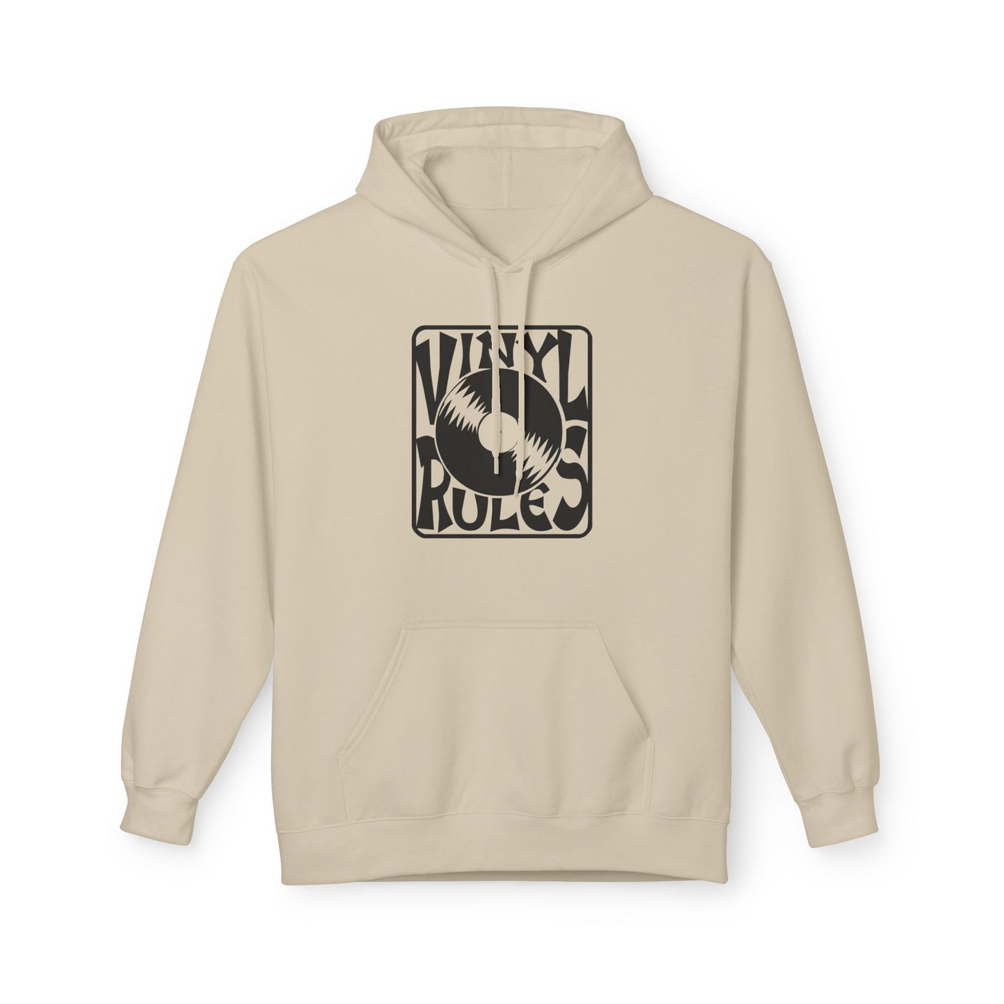 Vinyl Rules Sudadera Con Capucha