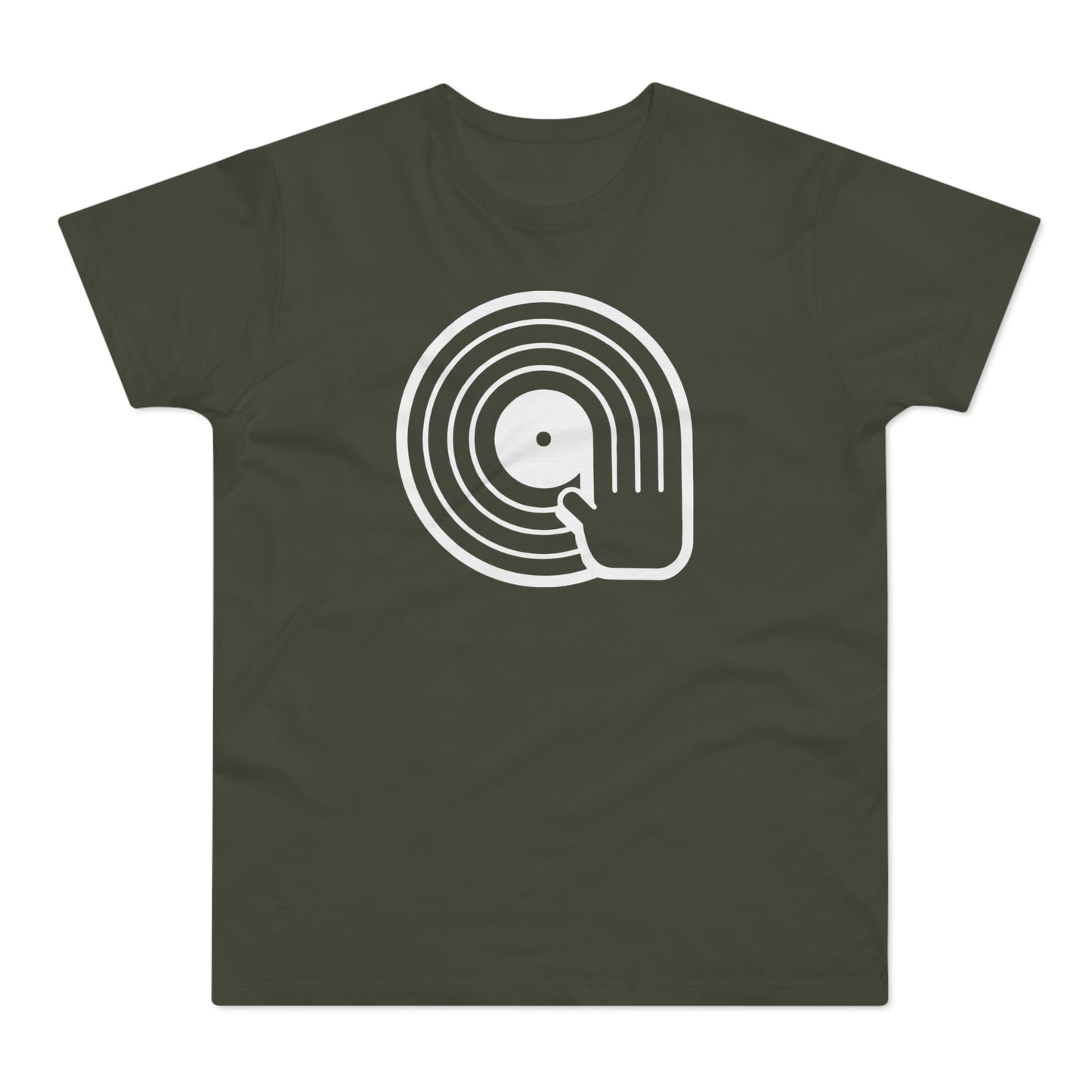 Vinyl Scratching Camiseta (Estándar)