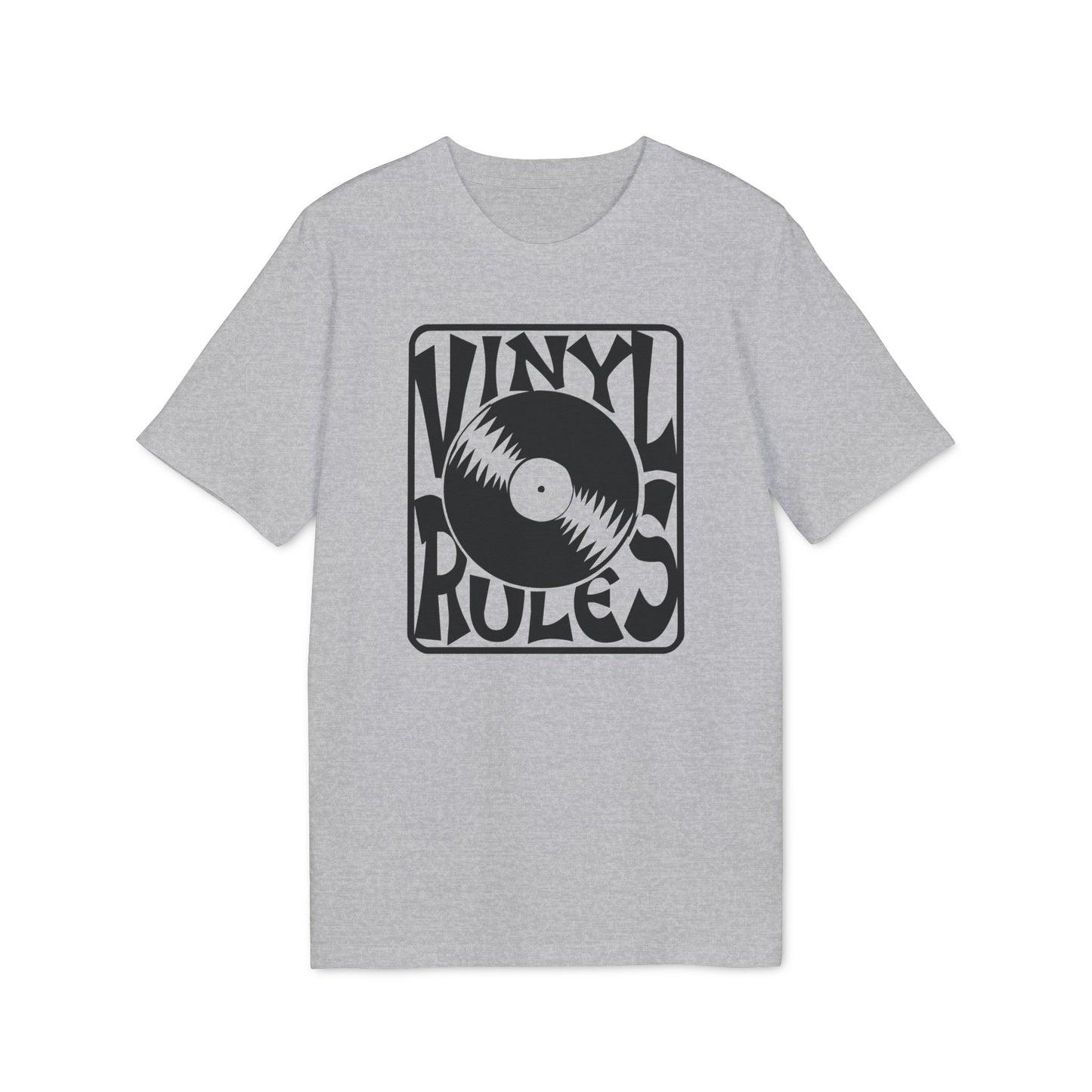Vinyl Rules Camiseta (Algodón Orgánico)
