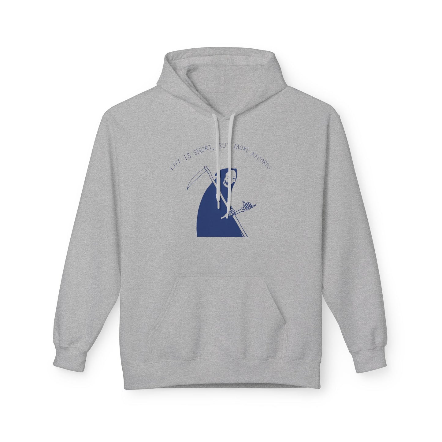 Life Is Short Buy More Records Sudadera Con Capucha