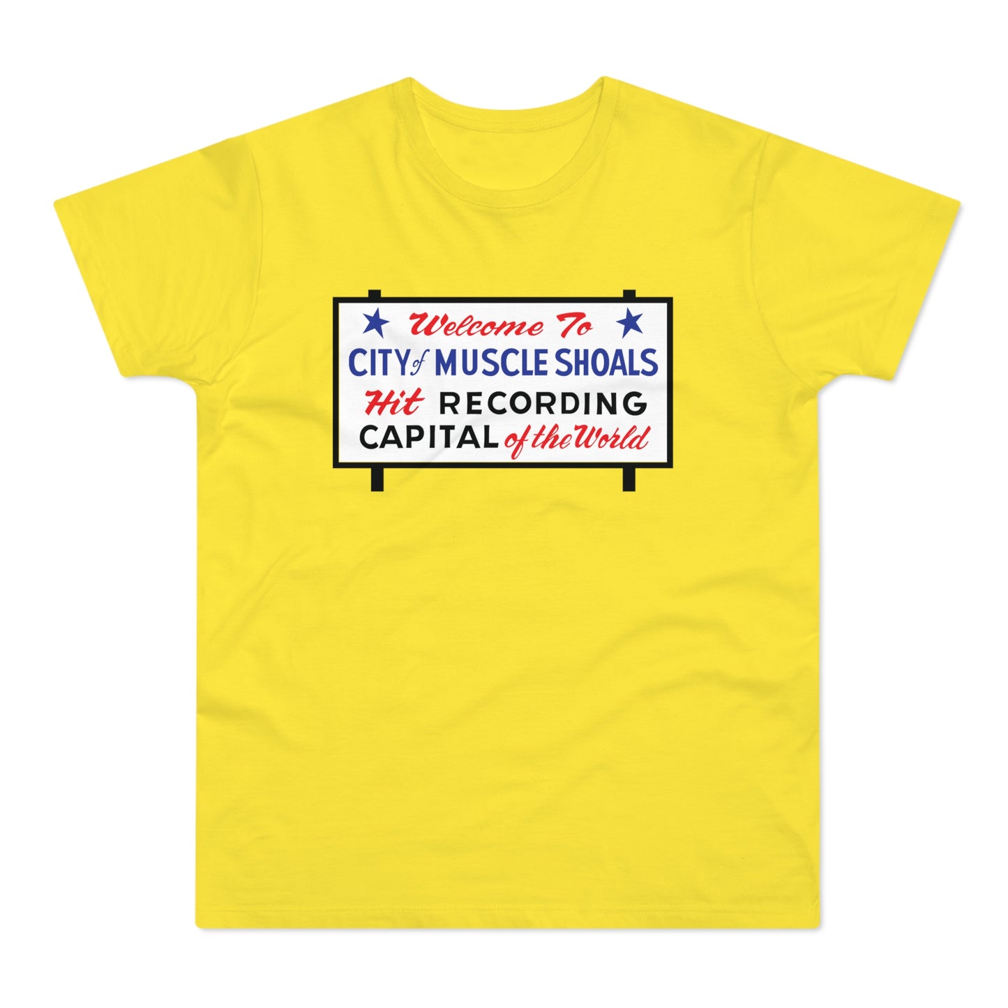 Welcome To Muscle Shoals Camiseta (Estándar)