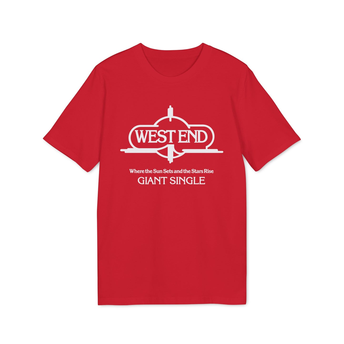 West End Records "Where The Sun Sets" Camiseta (Algodón Orgánico)