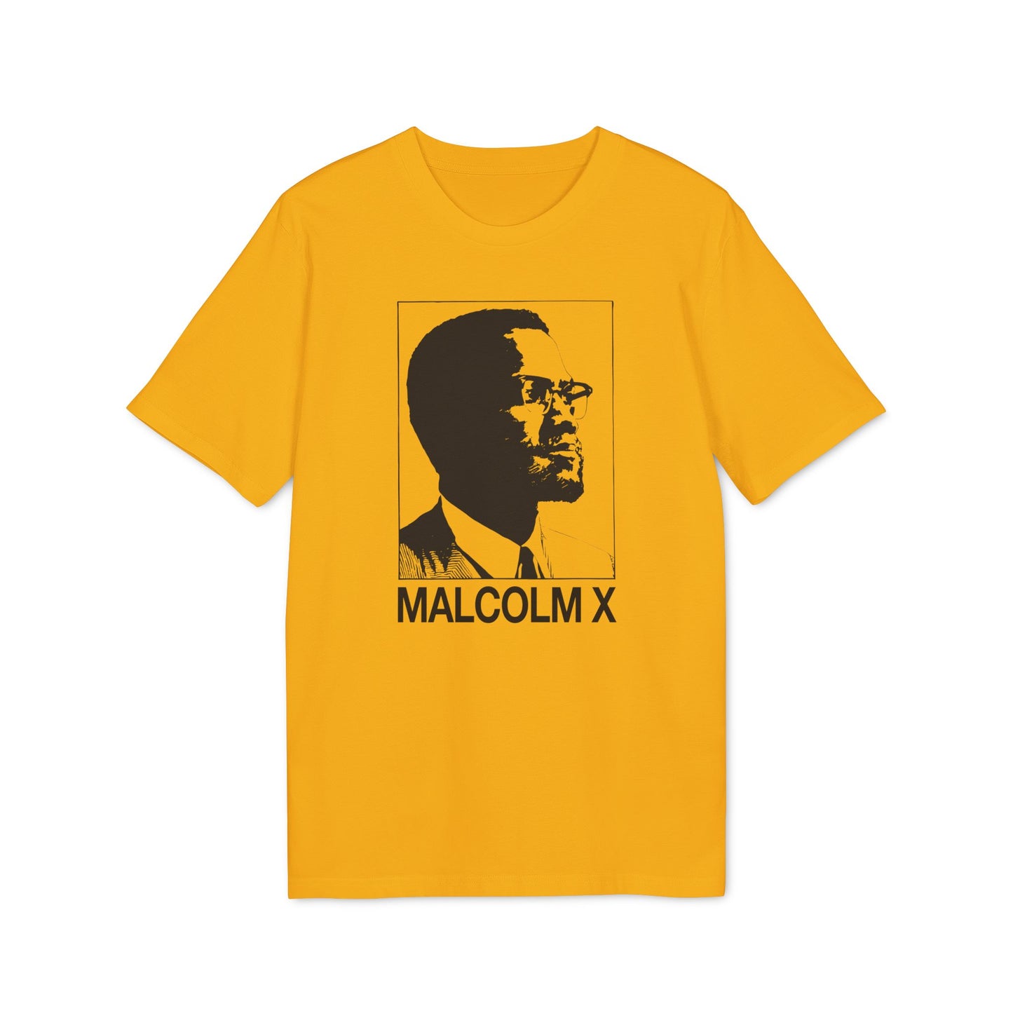 Malcolm X Camiseta (Algodón Orgánico)