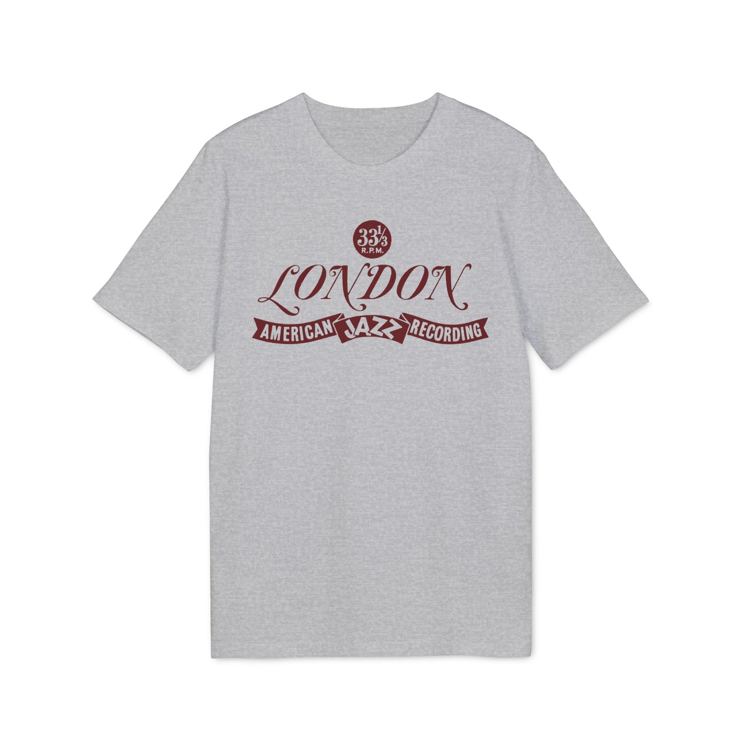 London American Jazz Records Camiseta (Algodón Orgánico)