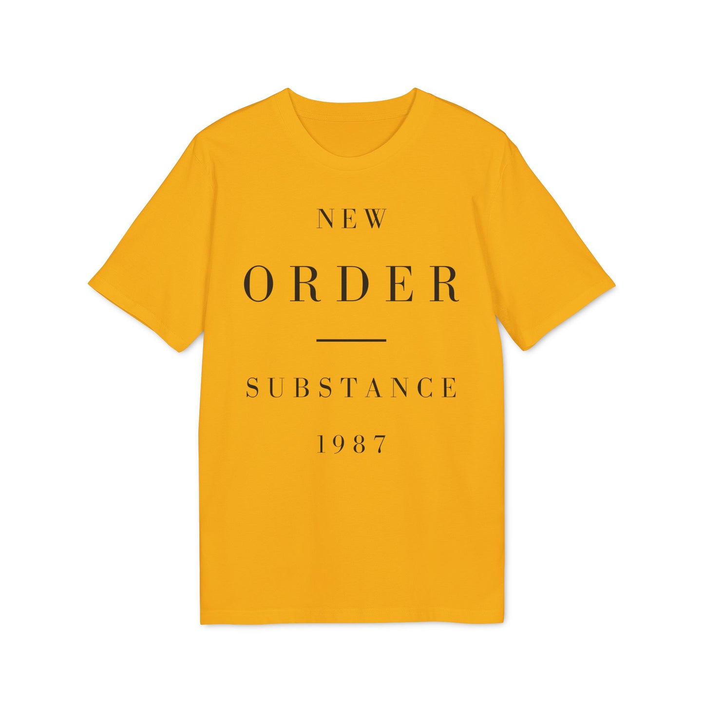 New Order Substance Camiseta (Algodón Orgánico)