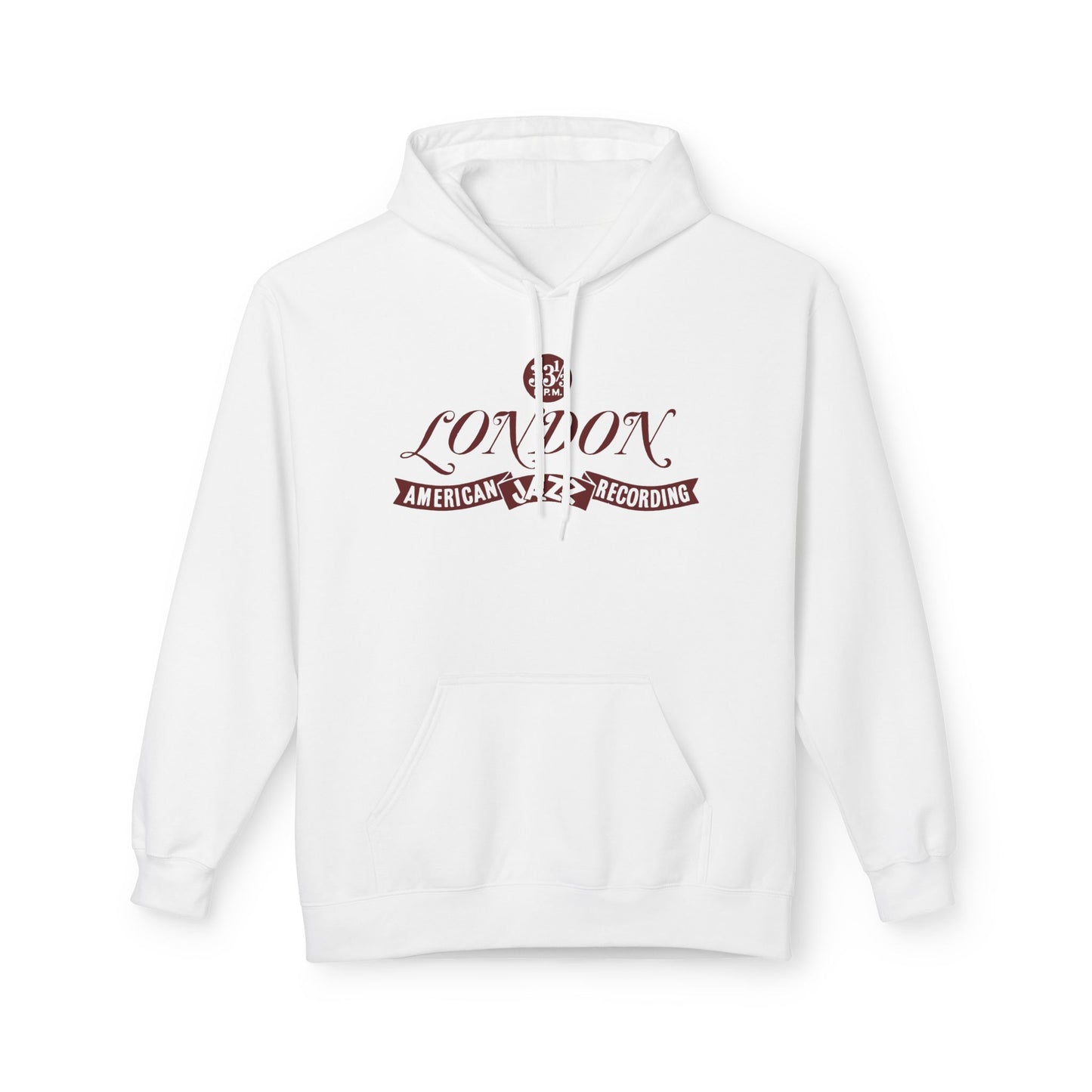 London Records American Jazz Sudadera Con Capucha