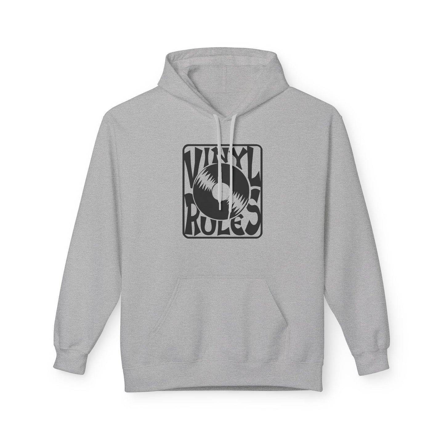 Vinyl Rules Sudadera Con Capucha