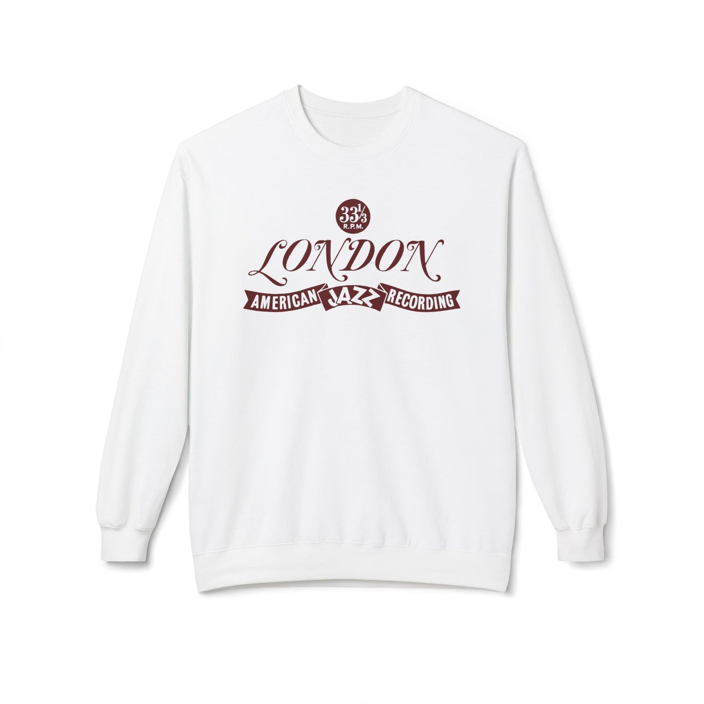 London Records American Jazz Sudadera